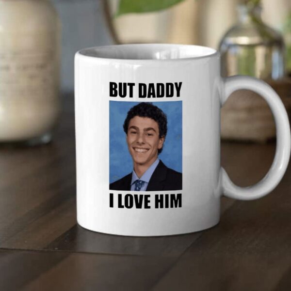 But Daddy I Love Him Smiling Luigi Mug