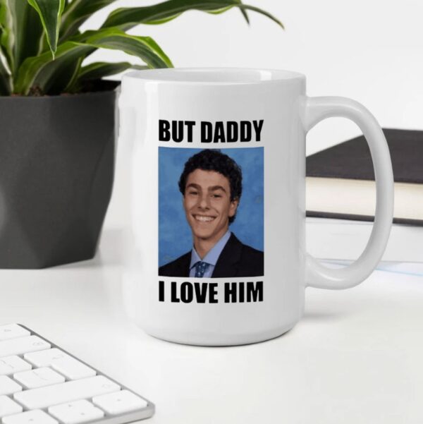 But Daddy I Love Him Smiling Luigi Mug