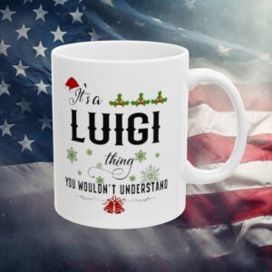 Christmas Mug For Luigi