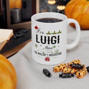 Christmas Mug For Luigi