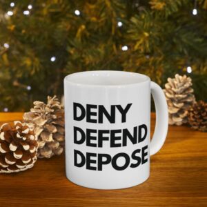 Deny Defend Depose Mug