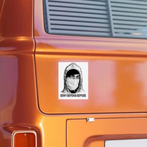 Deny Defend Depose The UnaShooter Luigi Mangione Sticker