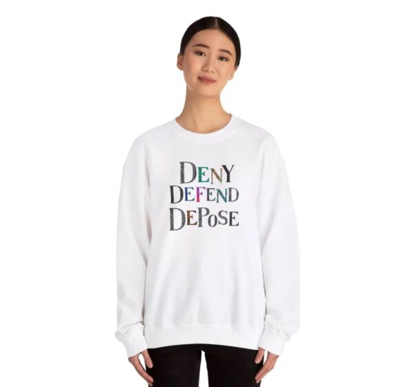 Free Luigi - Deny Defend Depose Sweatshirt