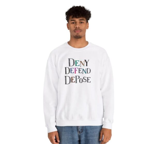 Free Luigi - Deny Defend Depose Sweatshirt