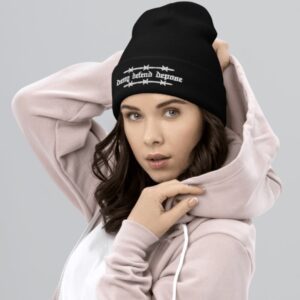 Deny Defend Depose Olde English Barbed Beanie Hat