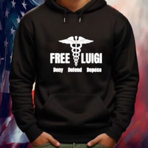 Free Luigi Deny Defend Depose Shirt