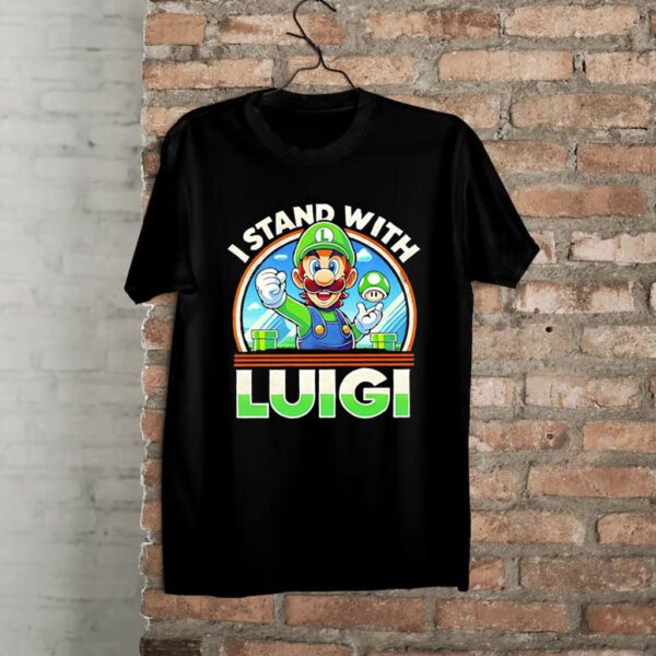 Free Luigi I Stand with Luigi Shirt