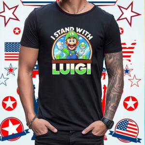 Free Luigi I Stand with Luigi Shirt