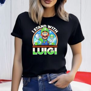 Free Luigi I Stand with Luigi Shirt