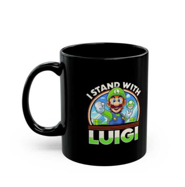 Free Luigi I stand with Luigi Mug