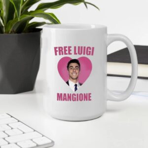 Free Luigi Mangione 2024 Mug