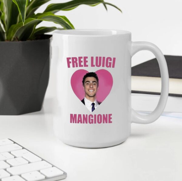 Free Luigi Mangione 2024 Mug