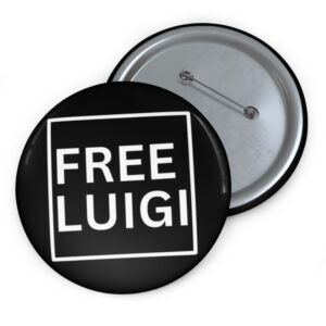 Free Luigi Mangione Button