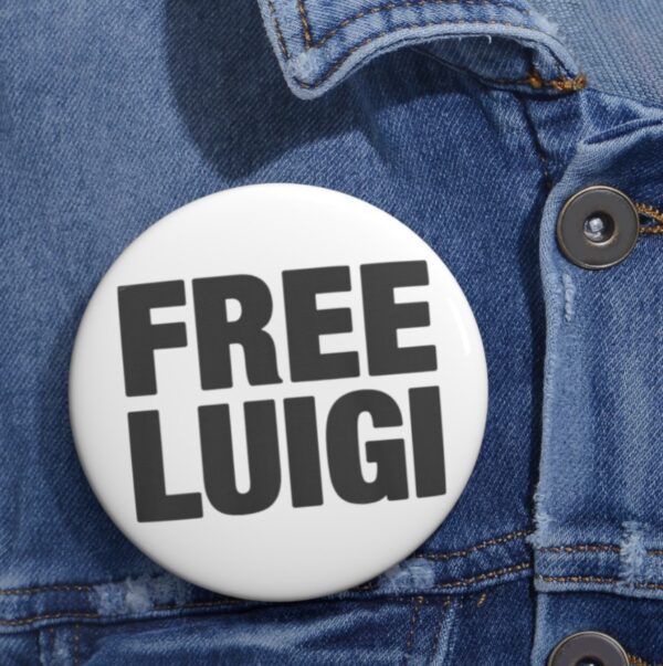 Free Luigi Mangione Buttons