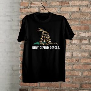 Free Luigi Mangione - Deny Defend Depose Shirt