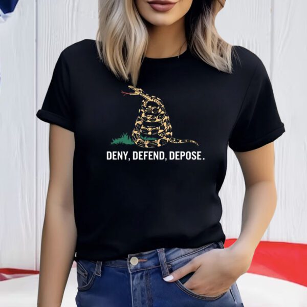 Free Luigi Mangione - Deny Defend Depose Shirt