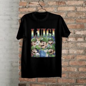 Free Super Mario Luigi T-Shirt