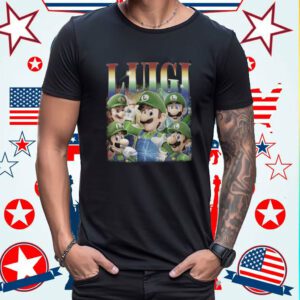 Free Super Mario Luigi T-Shirt