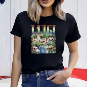 Free Super Mario Luigi T-Shirt