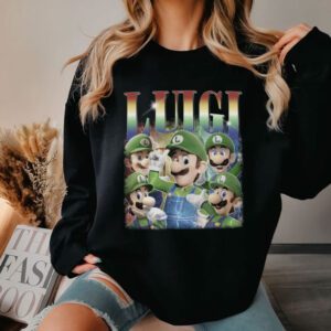 Free Super Mario Luigi T-Shirt