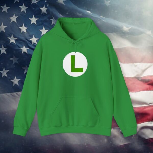 Green Free Luigi Hoodie Shirt