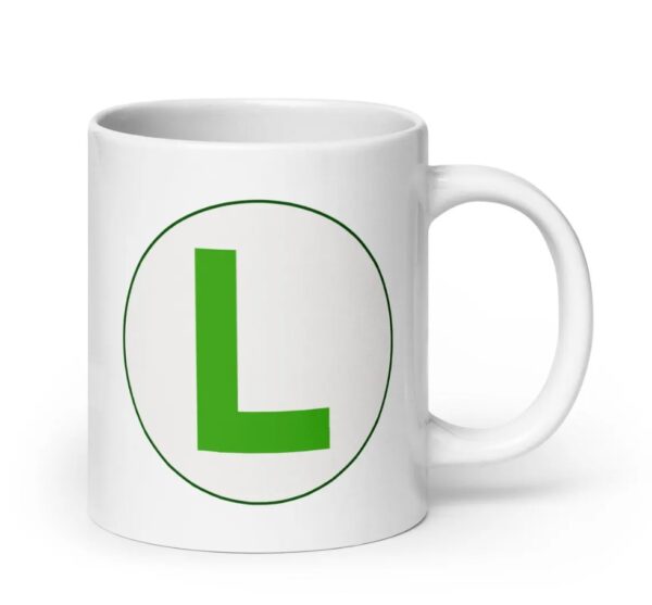 Green Luigi Logo Mug