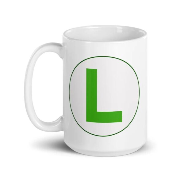 Green Luigi Logo Mug