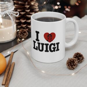 I Love Luigi Mug