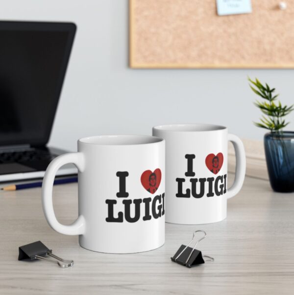 I Love Luigi Mug