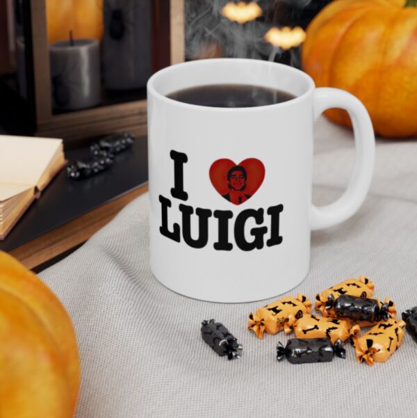 I Love Luigi Mug