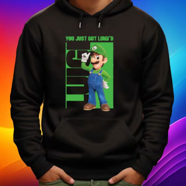 Limited You Just Got Luigi'd Mario Tee Shirt