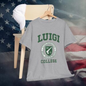 Luigi College T-Shirt