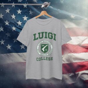 Luigi College T-Shirt