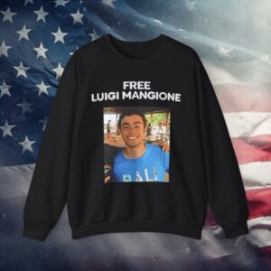 Luigi Mangione Face Sweatshirt