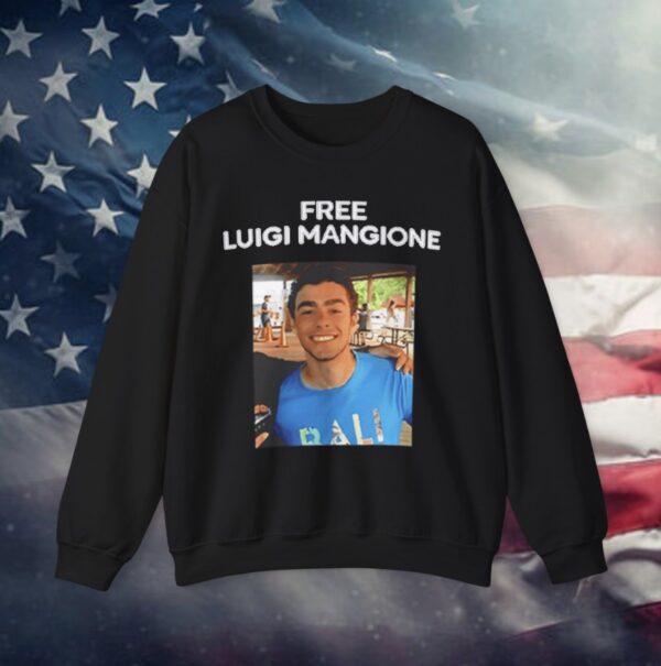 Luigi Mangione Face Sweatshirt