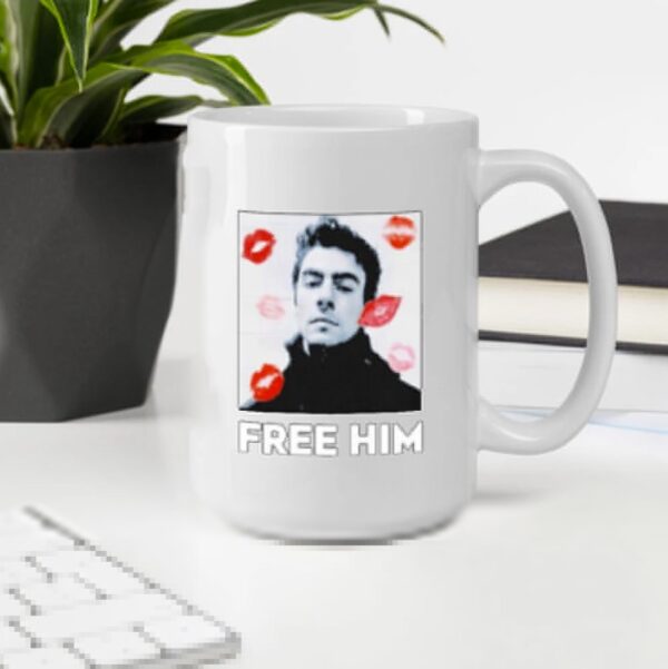 Luigi Mangione Free Him Mug, Free Luigi Mug