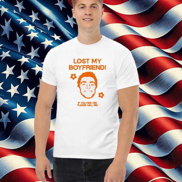 Luigi Mangione Lost My Boyfriend If You Find Him Please Call Me Shirt