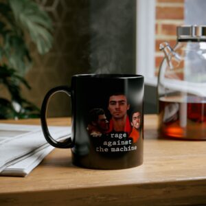 Luigi Mangione Mug, Rage Against The Machine Luigi Mangione Mug