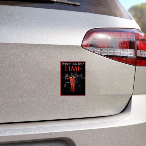 Luigi Nation Luigi Mangione Person Of The Year Time Car Magnets