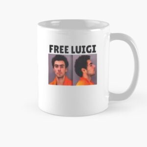 Show Your Solidarity With This Iconic Statement Design, Free Luigi Mug