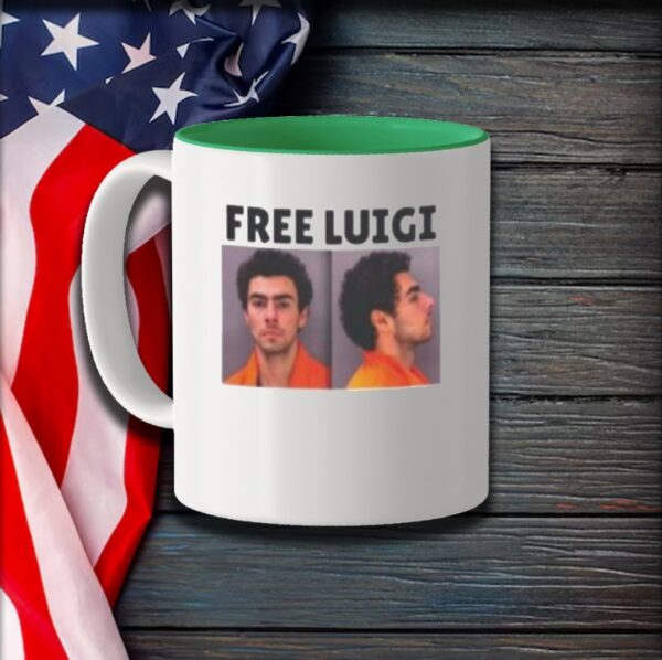 Show Your Solidarity With This Iconic Statement Design, Free Luigi Mug