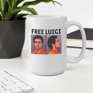 Show Your Solidarity With This Iconic Statement Design, Free Luigi Mug