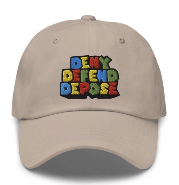 Super Deny Defend Depose Dad Hat