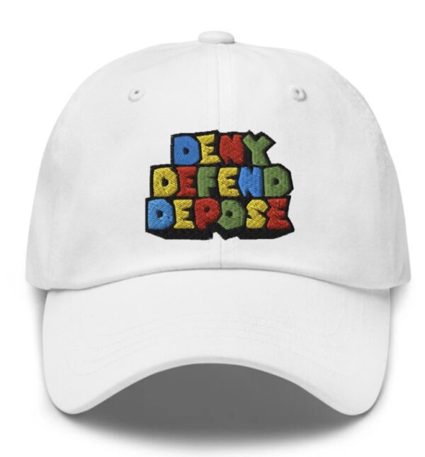 Super Deny Defend Depose Dad Hat