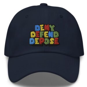 Super Deny Defend Depose Dad Hat