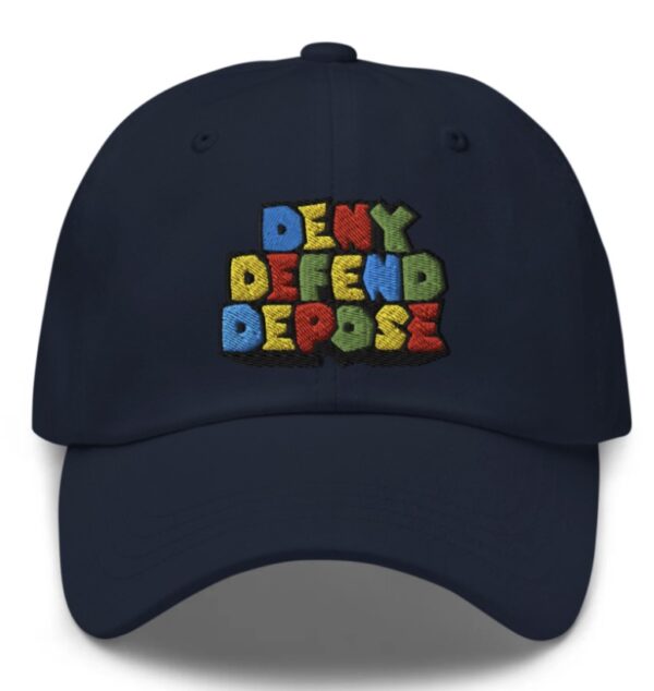 Super Deny Defend Depose Dad Hat