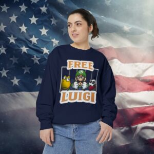 Unite For His Health, Free Luigi Sweatshirt