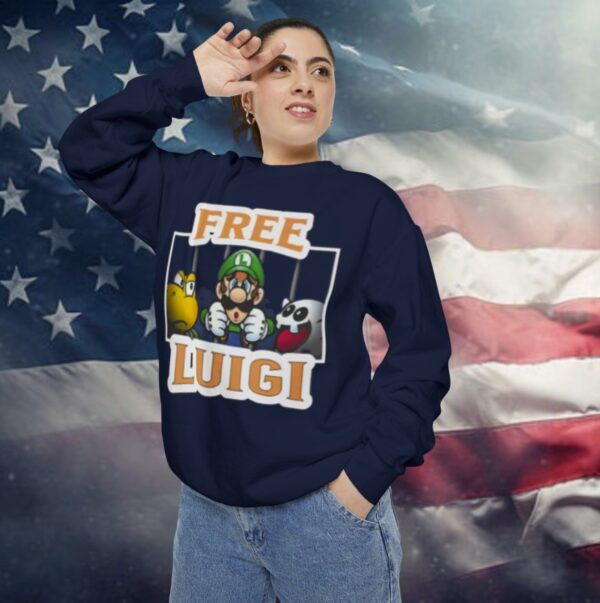 Unite For His Health, Free Luigi Sweatshirt