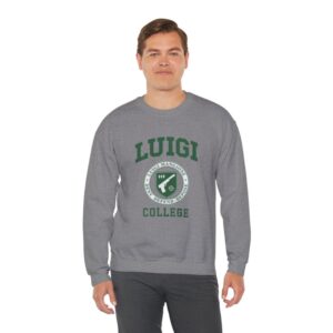 Luigi College Sweatshirt