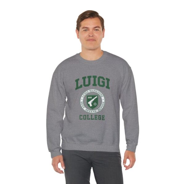 Luigi College Sweatshirt